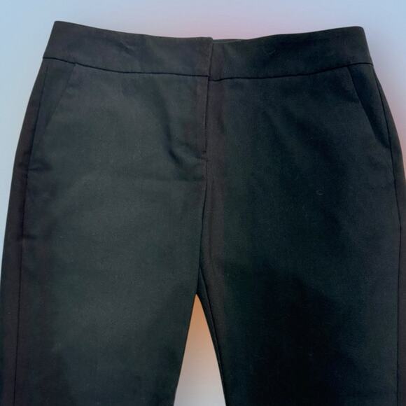 ANN TAYLOR PETITES Women’s 0P Black SIGNATURE Ankle Pant - Picture 1 of 4